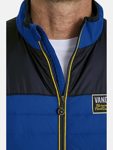 Jan Vanderstorm Vest ' Koldewin ' in Blue