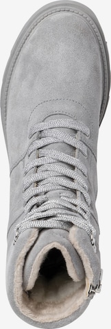 TAMARIS Lace-Up Ankle Boots in Grey