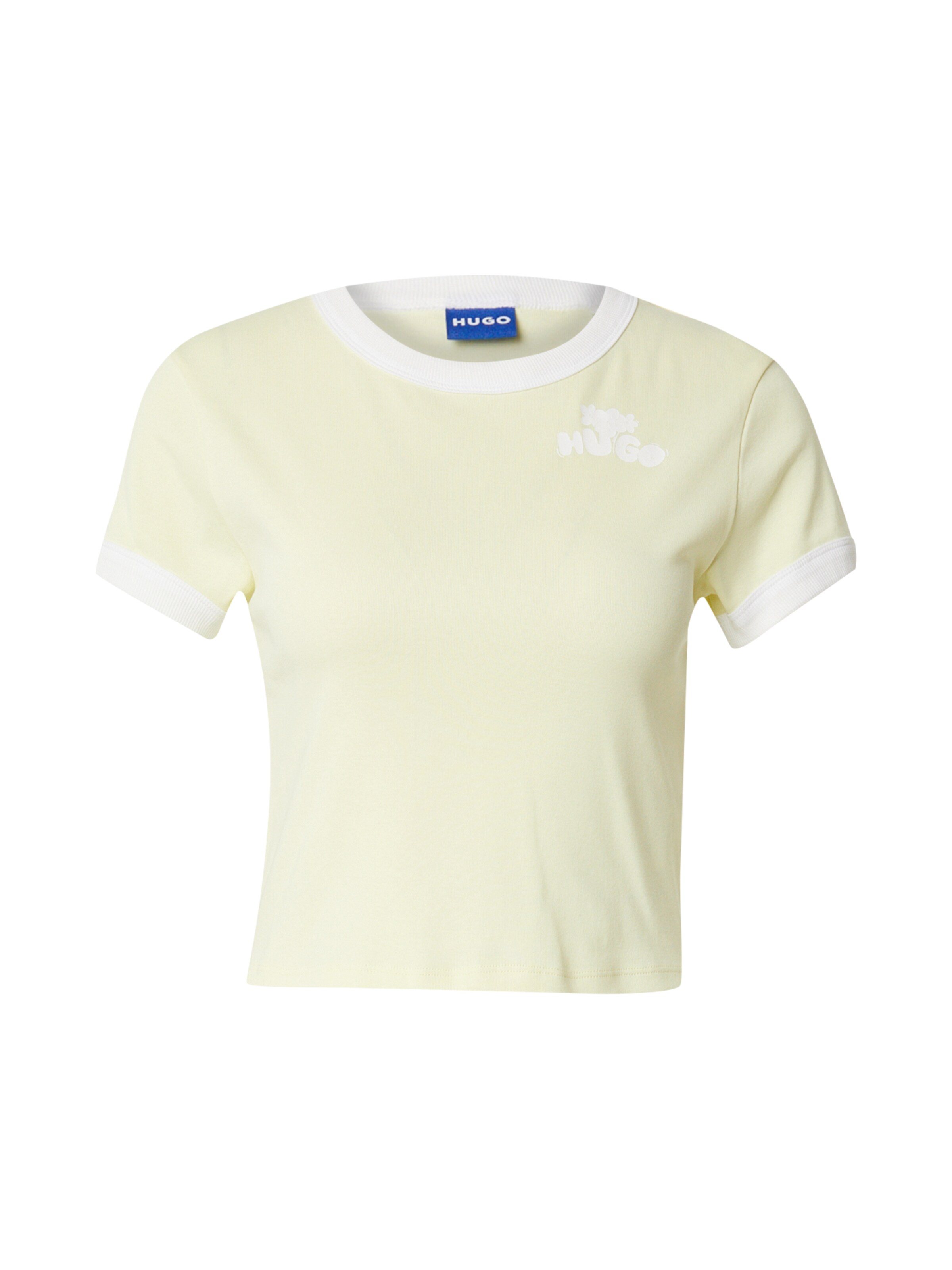 HUGO Paita 'Dalia' värissä keltainen: etupuoli