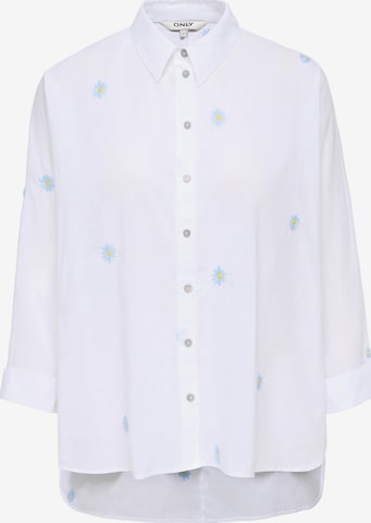 ONLY Pusero 'ONLNEW LINA GRACE' värissä valkoinen: etupuoli