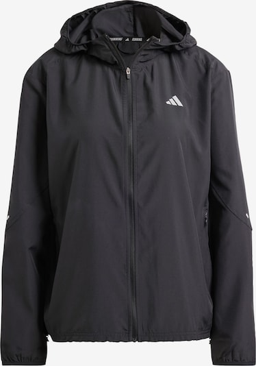 ADIDAS PERFORMANCE Sportjacke 'Run It' in schwarz / weiß, Produktansicht