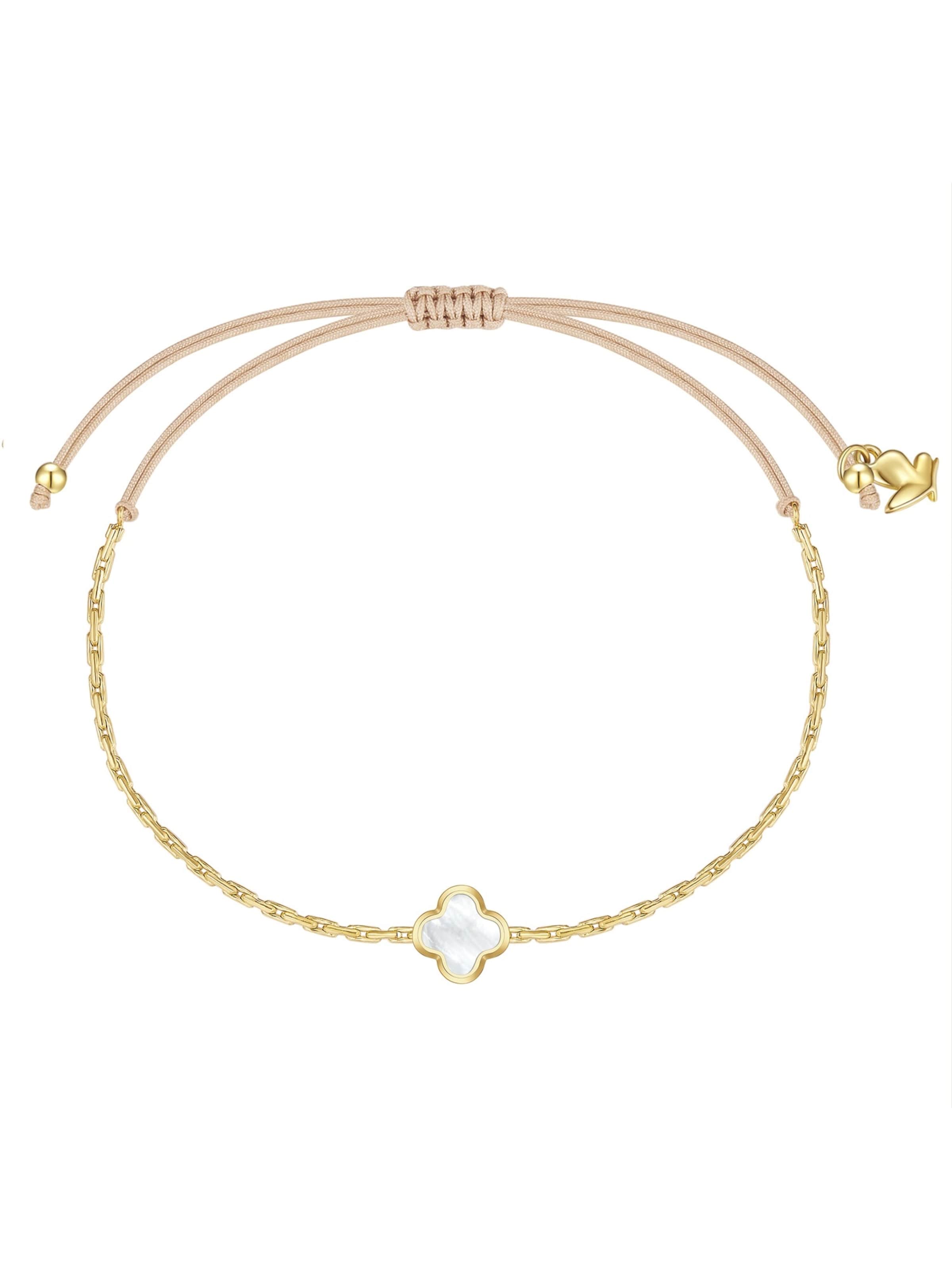 Braccialetto di Glanzstücke München in oro: frontale