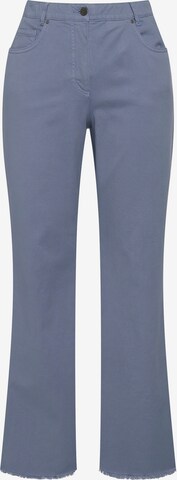 Ulla Popken Regular Jeans in Blauw: voorkant