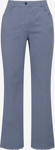 Ulla Popken Jeans in Blauw: voorkant