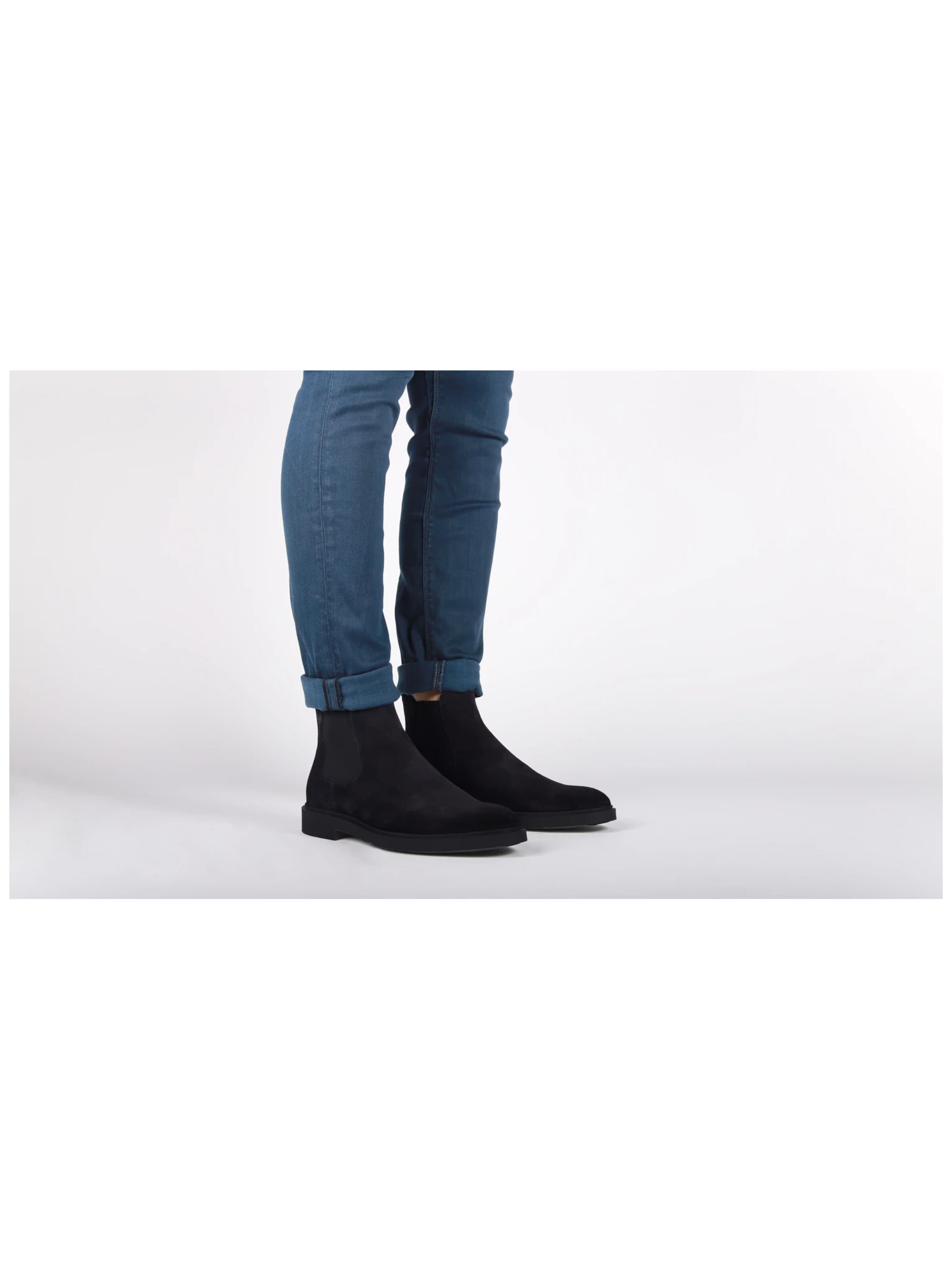 BLACKSTONE Chelsea boots 'Owen WG81' in Blauw