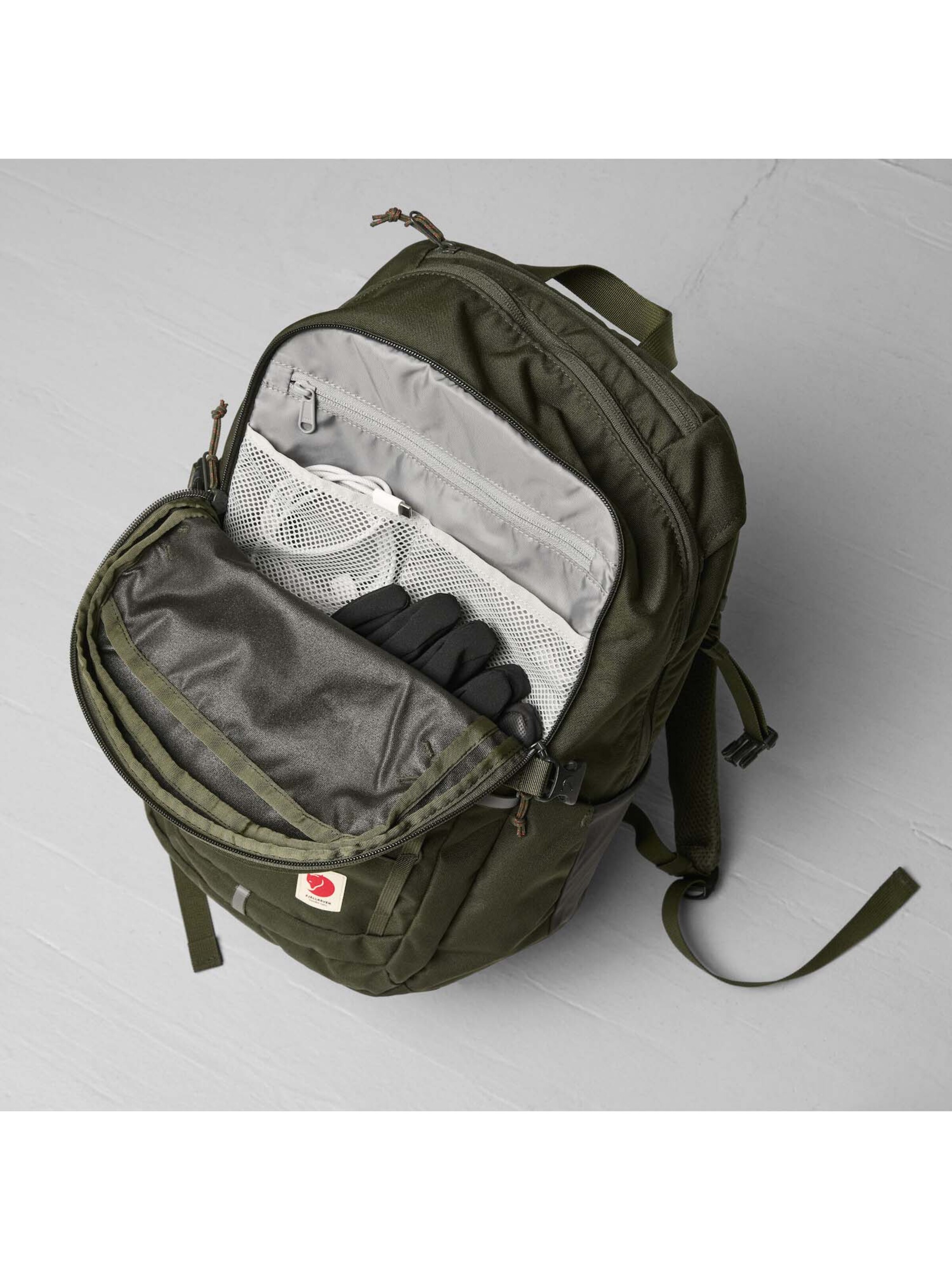 Fjällräven Backpack 'Rucksack Skule 28' in Green
