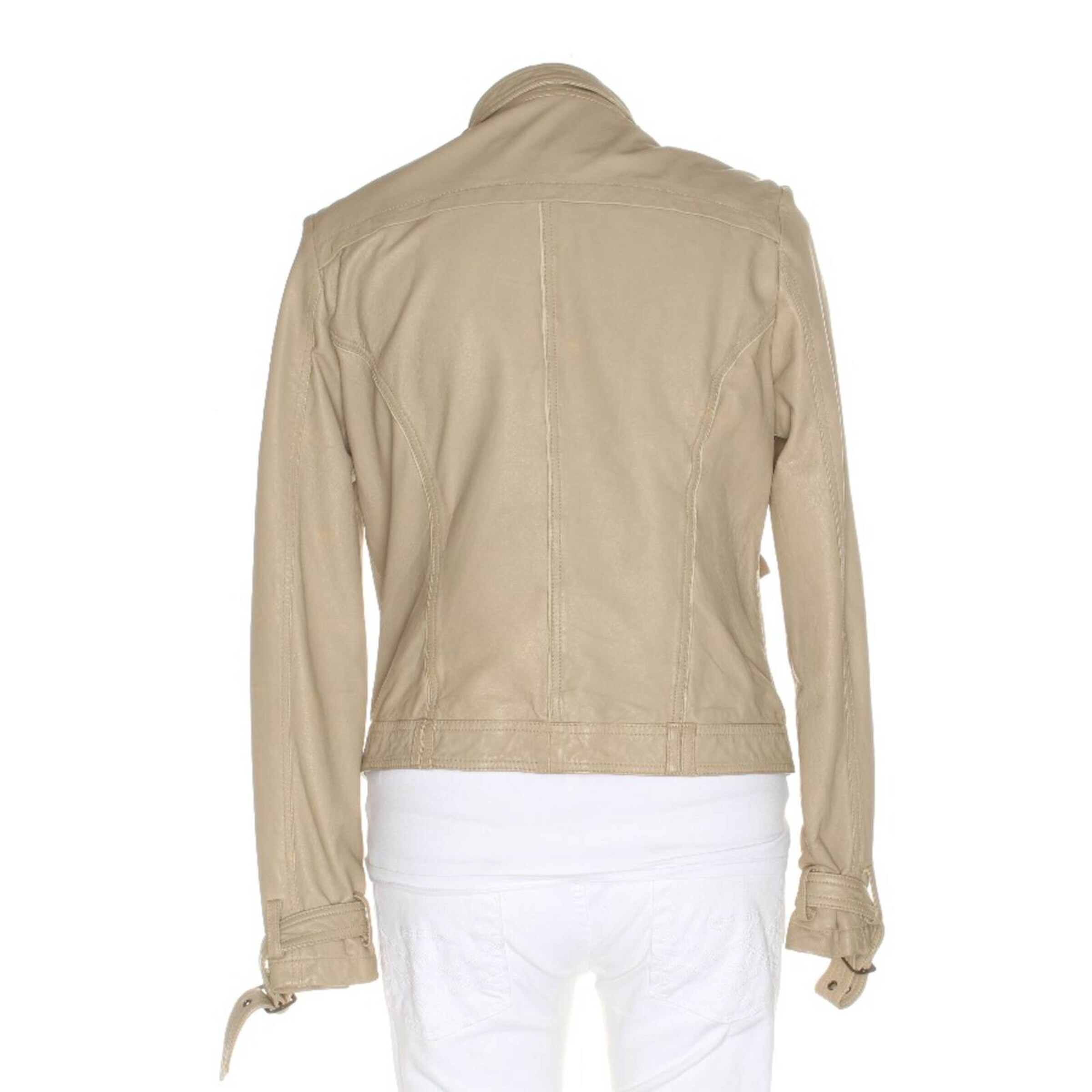 STEFFEN SCHRAUT Lederjacke / Ledermantel L in Pink