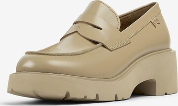 CAMPER Classic Flats 'Milah' in Beige: front