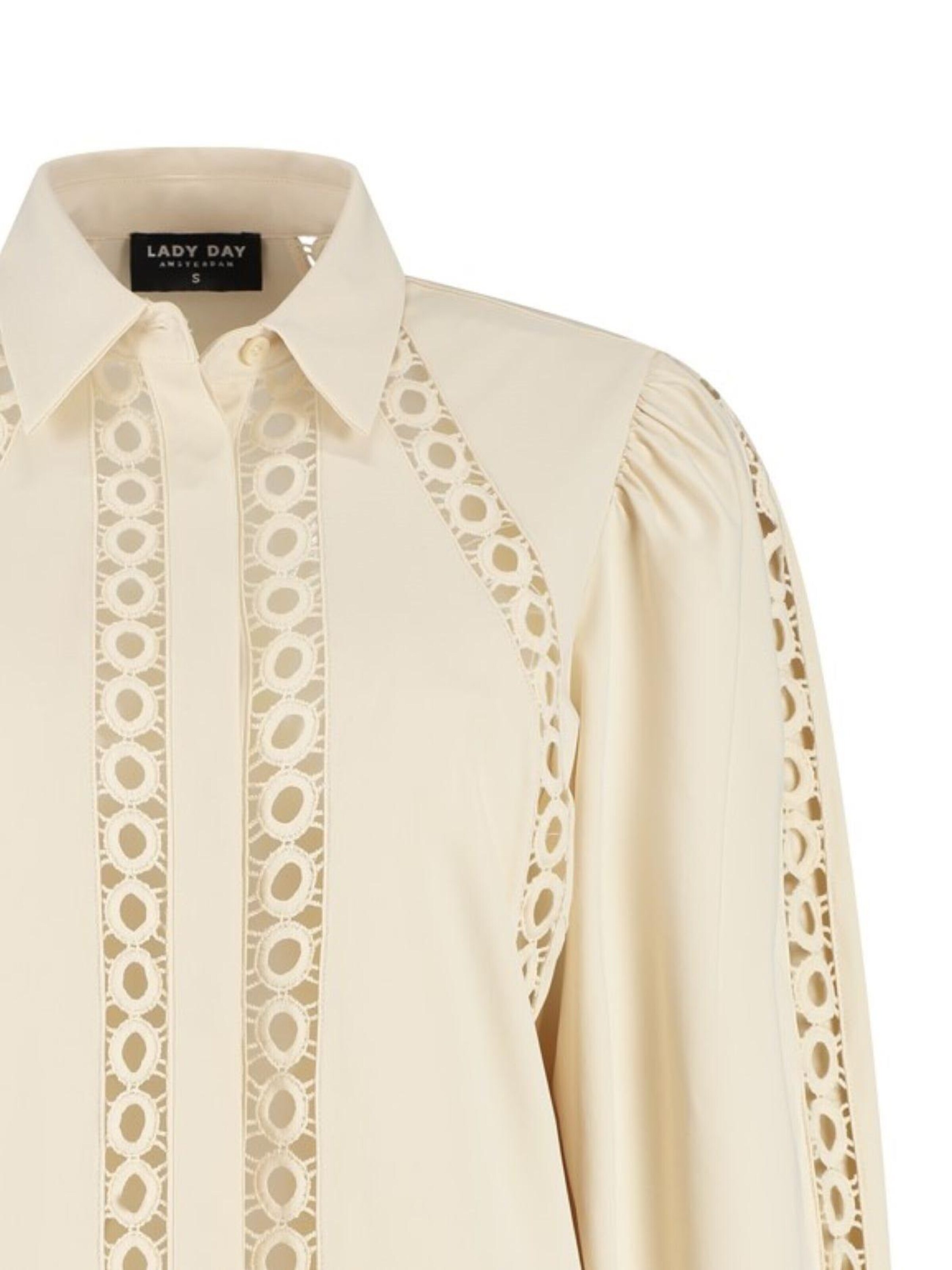 Lady Day Blouse 'Lady Day Emmeline ecru' in Beige