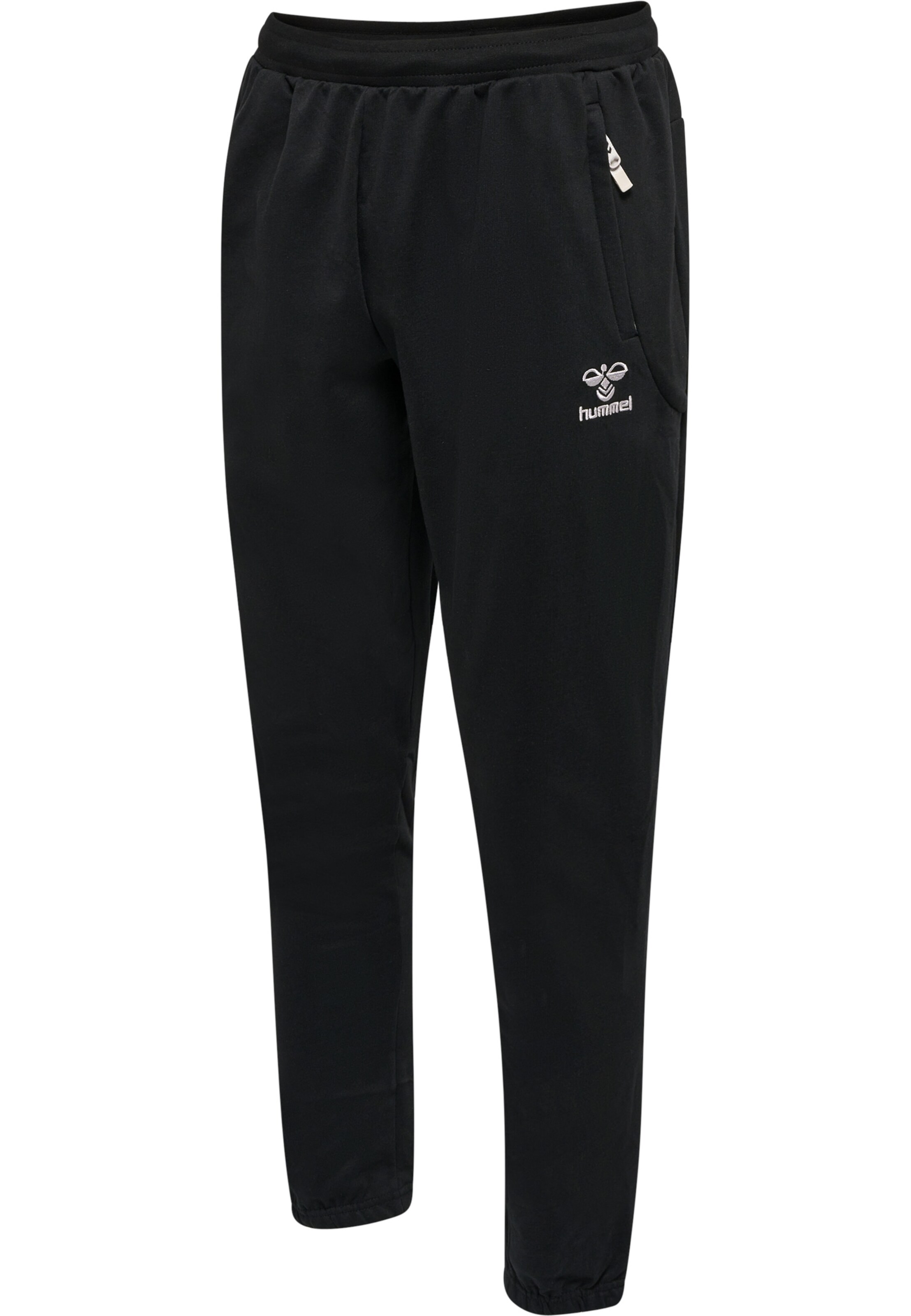 Hummel Tapered Sporthose 'Move Grid' in Schwarz