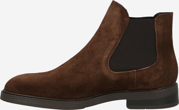 SELECTED HOMME Chelsea boots i brun