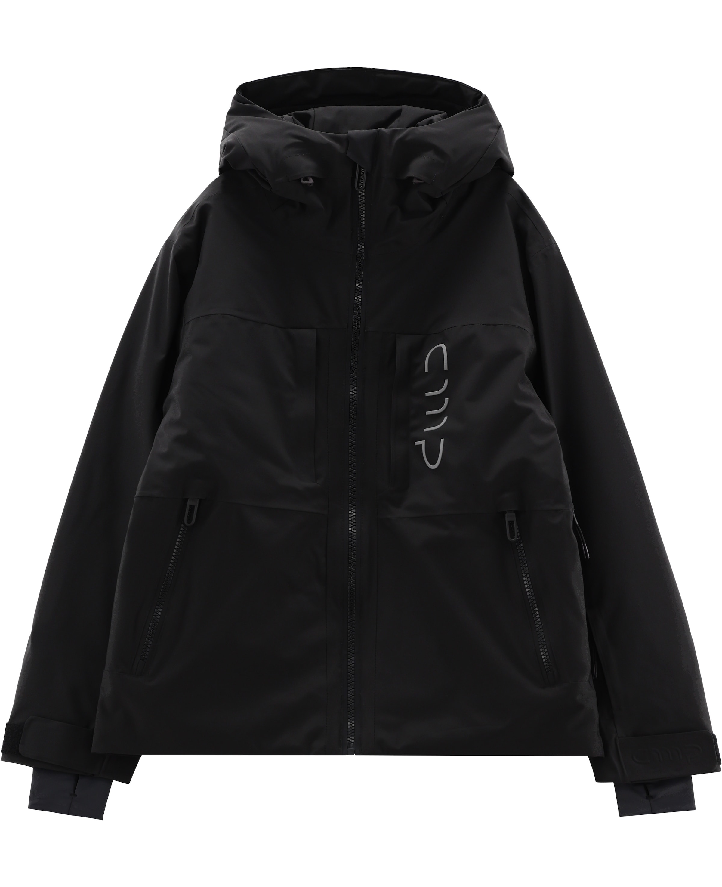 CMP Athletic Jacket in Black: front