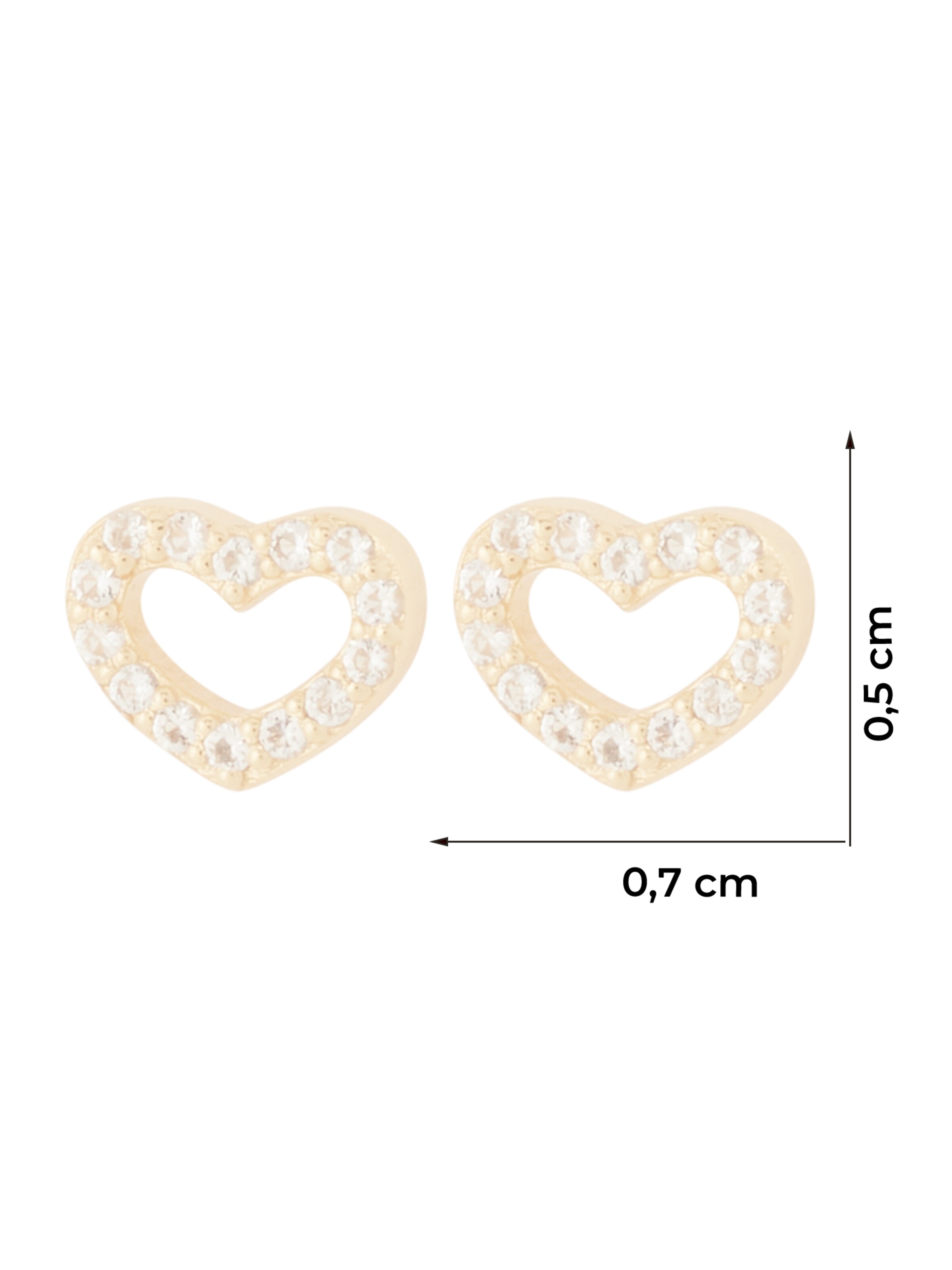 Glanzstücke München Oorbellen in Goud