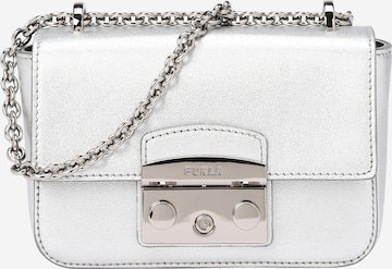 Sac à bandoulière 'METROPOLIS' FURLA en argent : devant