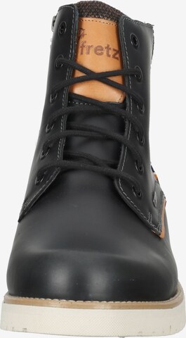 FRETZ MEN Lace-Up Boots in Black