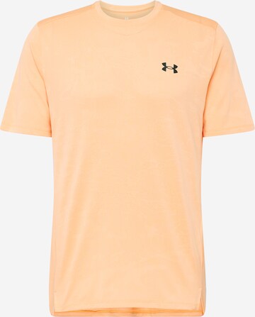 T-Shirt fonctionnel UNDER ARMOUR en orange : devant