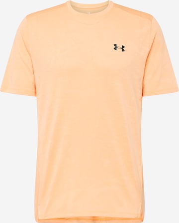 UNDER ARMOUR Функциональная футболка в Оранжевый: спереди