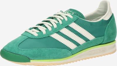 ADIDAS ORIGINALS Nízke tenisky 'SL 72 OG', veľkosť 36 - smaragdová / biela, Produkt