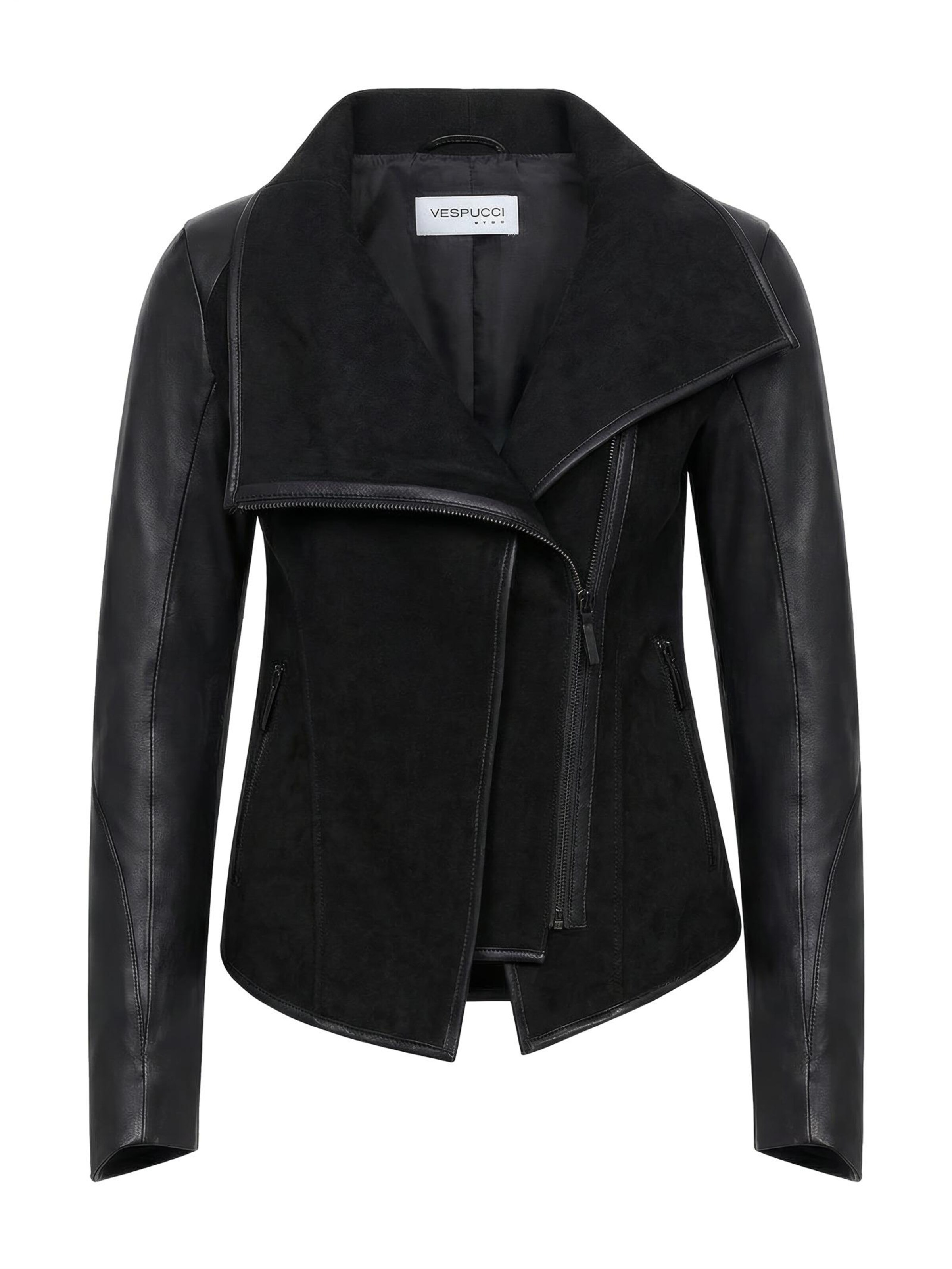 VESPUCCI BY VSP Vinterjakke 'Daphne' i sort, Produktvisning