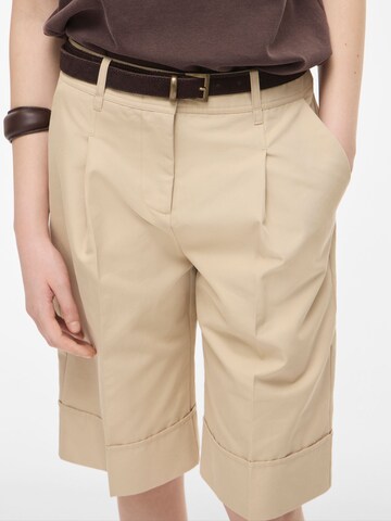 regular Pantaloni con piega frontale di ROUGE EDIT in beige