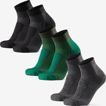 DANISH ENDURANCE Sokker 'Light Hiking Low-Cut' i grå: forside