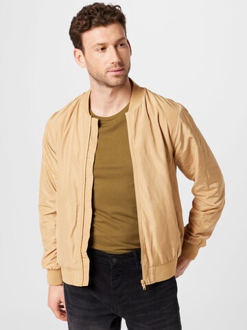 BURTON MENSWEAR LONDON Overgangsjakke i beige: forside