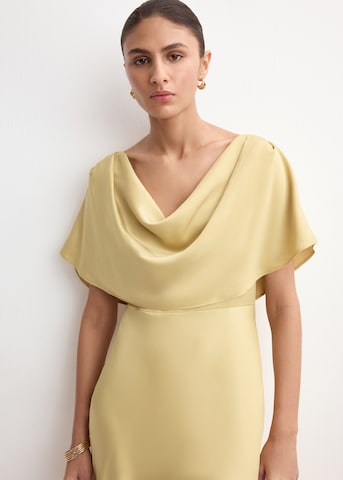 MANGO Evening Dress in Yellow