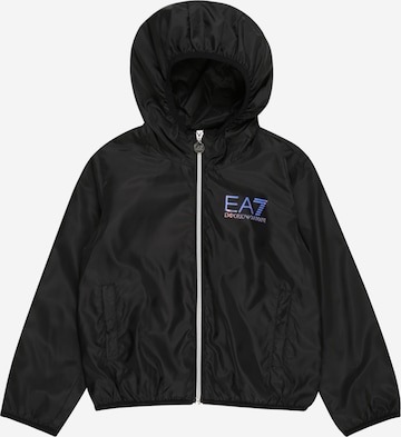 EA7 Emporio Armani Between-Season Jacket in Black: front