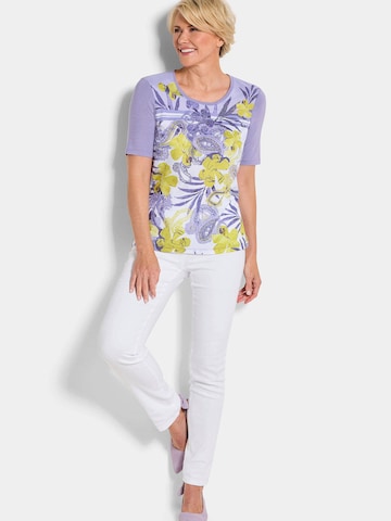 Goldner Blouse in Lila