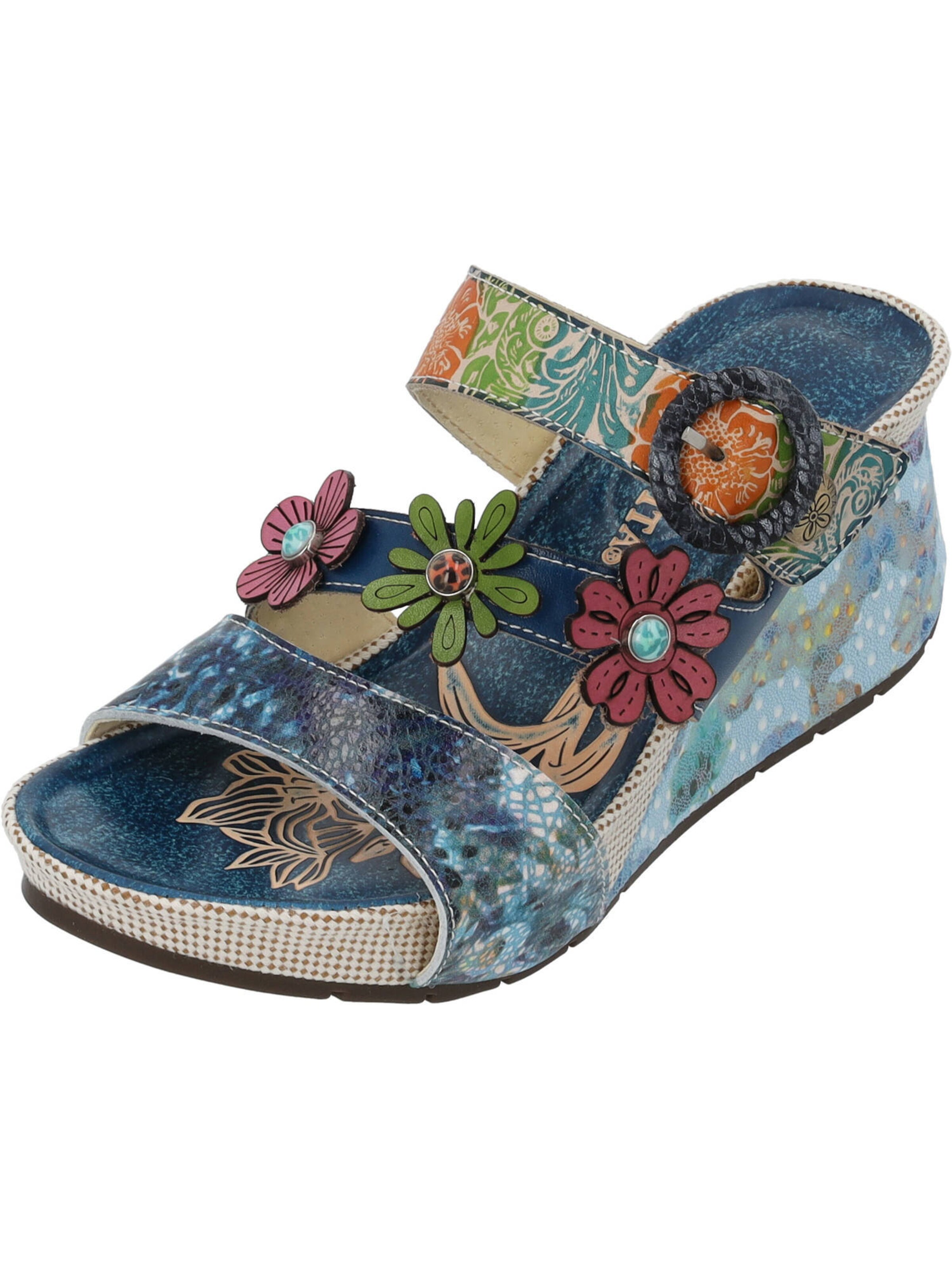 Laura Vita Mules 'Barry 05' in Mixed colors: front