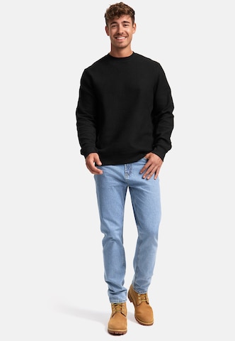 INDICODE JEANS Sweatshirt ' Jago ' in Black