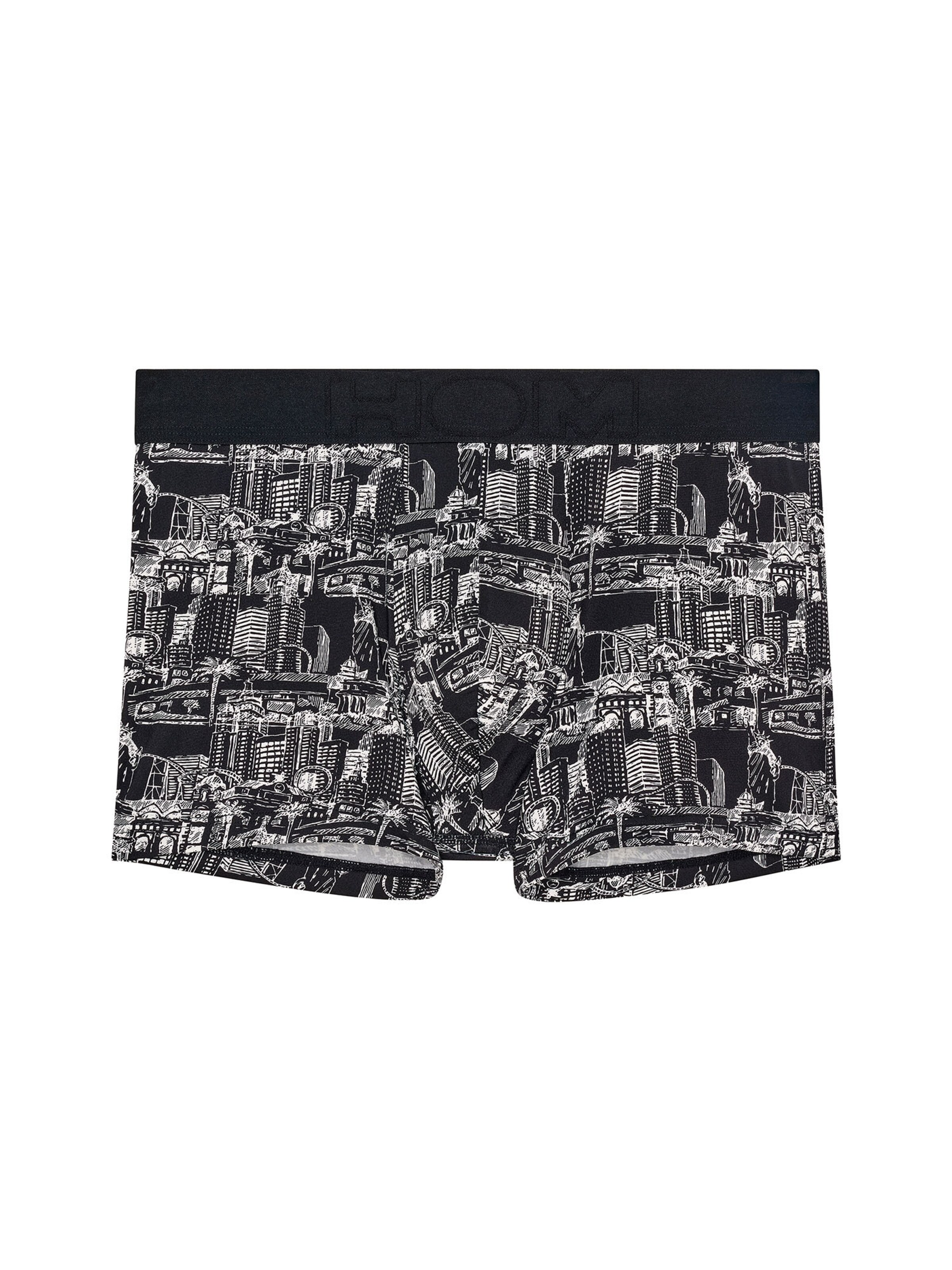 HOM Boxer shorts ' Boxer Briefs Vegas ' in Black: front
