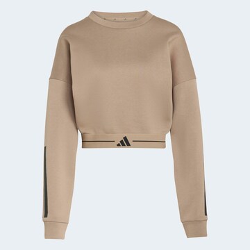 ADIDAS PERFORMANCE Athletic Sweatshirt in Brown