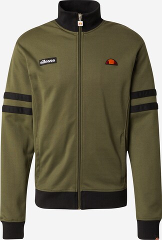 ELLESSE Sweatvest 'Roma' in Groen: voorkant