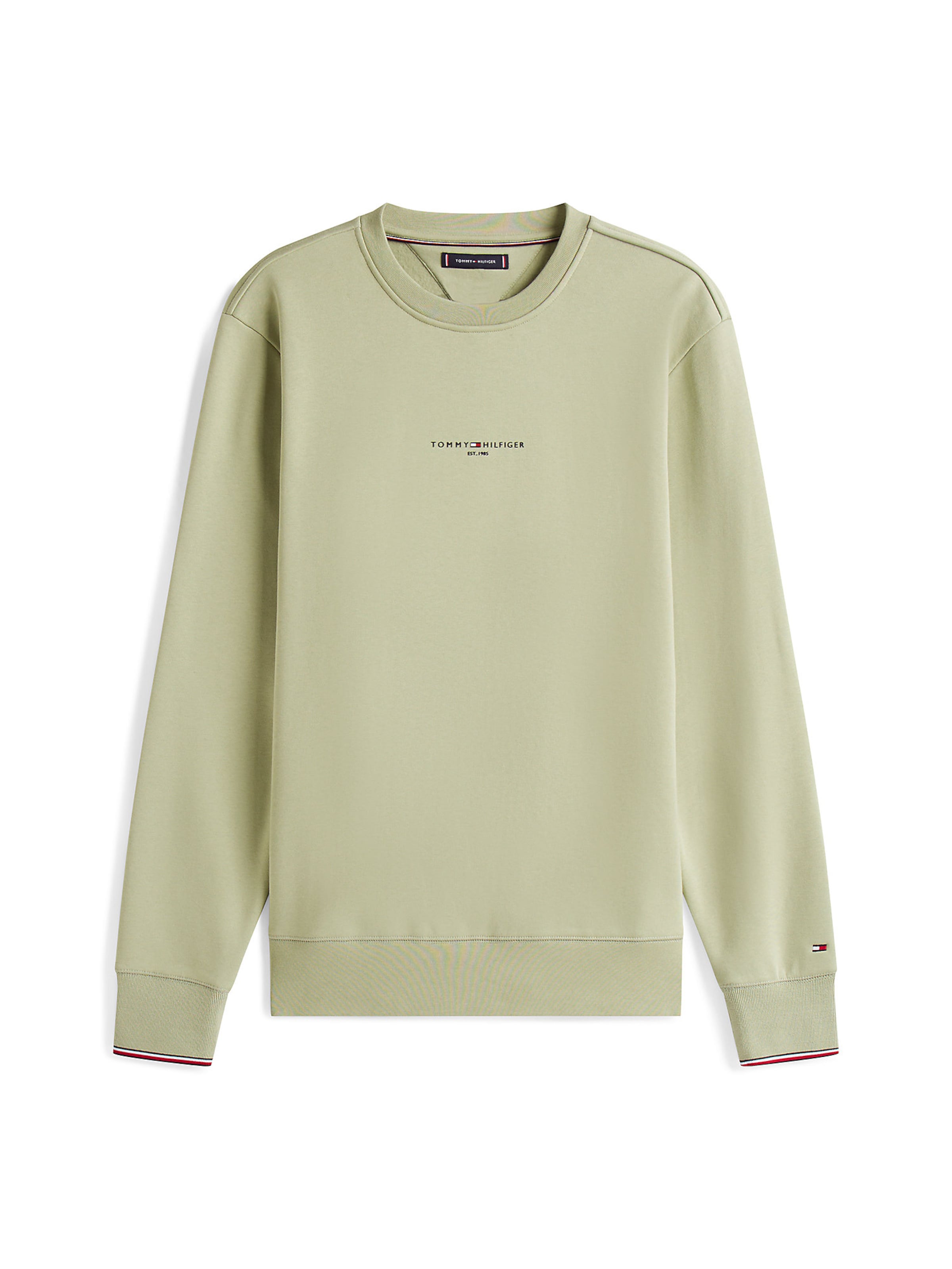 TOMMY HILFIGER Μπλούζα φούτερ σε πράσινο: μπροστά