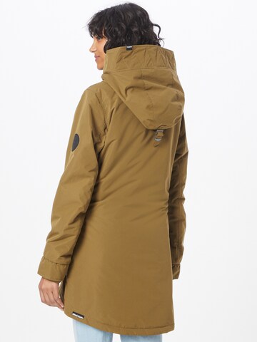 Alife and Kickin Between-seasons parka 'FloraAK' in Brown