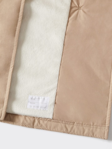 MANGO KIDS Pitkä takki 'Dina' värissä beige