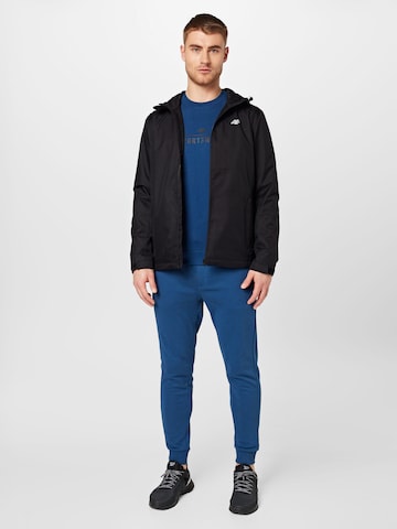 Effilé Pantalon de sport 4F en bleu