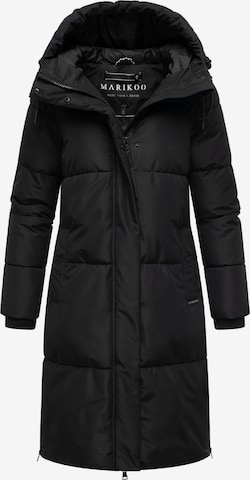 juoda MARIKOO Žieminis paltas 'Michikoo XVI': priekis