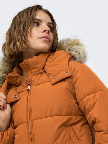 ONLY Winter jacket 'ONLJuta' in Brown