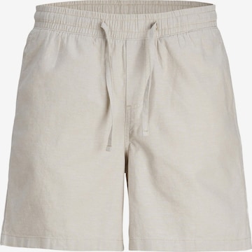 JACK & JONES Loose fit Trousers 'JPSTJaiden' in Beige: front