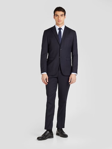 Michael Kors Slim fit Overhemd in Blauw