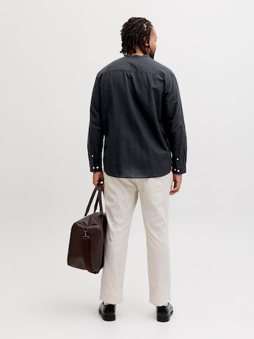 Jack & Jones Plus Средняя посадка Рубашка 'JJEBreeze' в Черный