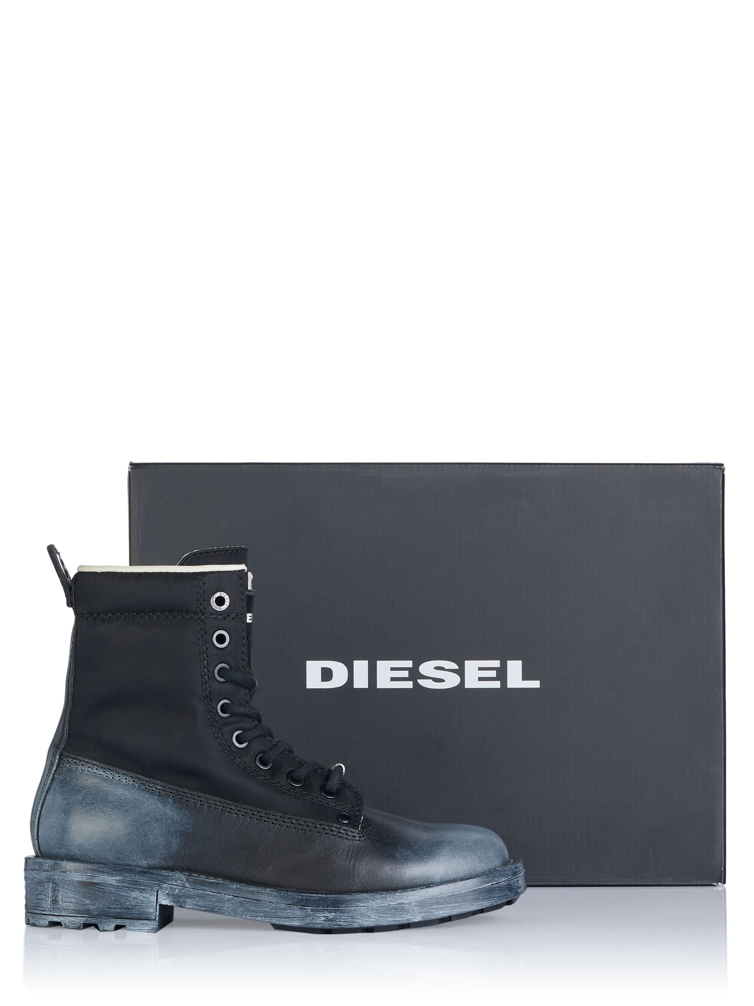 Ankle boots 'Diesel Stiefel' di DIESEL in nero