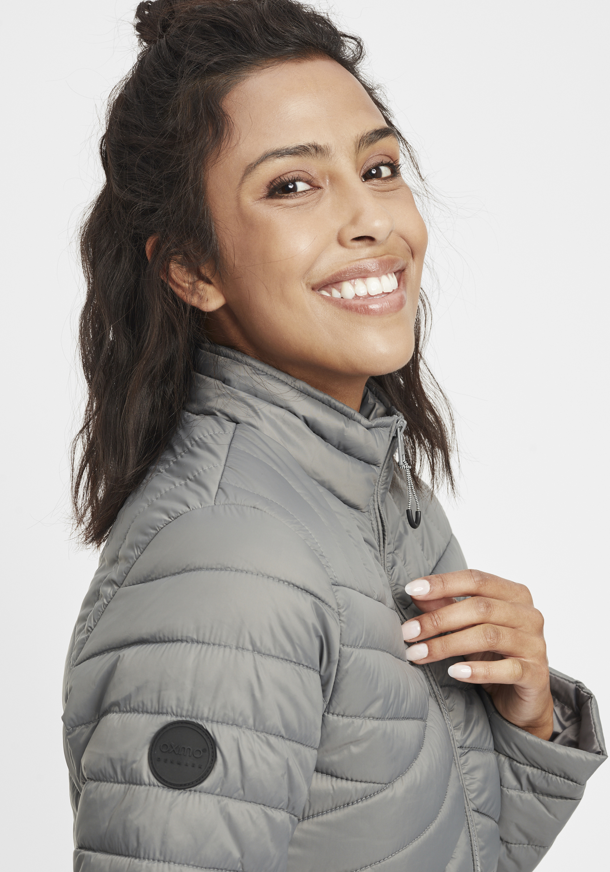 Oxmo Steppjacke Leppa in Grau Oxmo Steppjacke Leppa in Grau