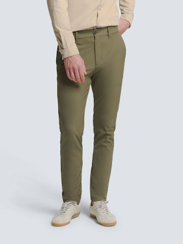 No Excess Regular Chino trousers in Green: front