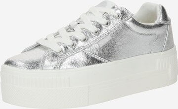 BUFFALO Sneakers laag in Zilver: voorkant