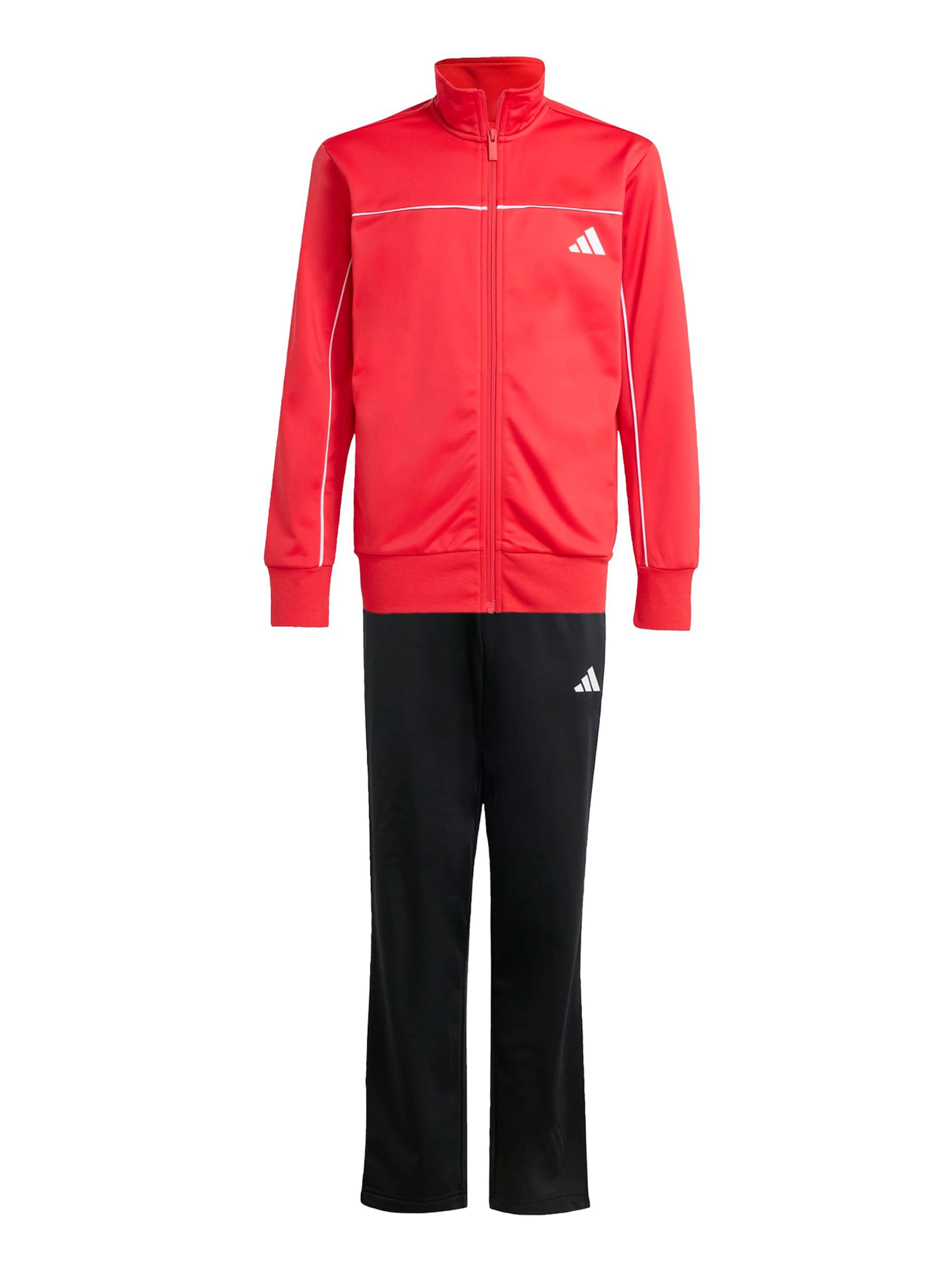Costum de trening de la ADIDAS SPORTSWEAR pe roșu: față