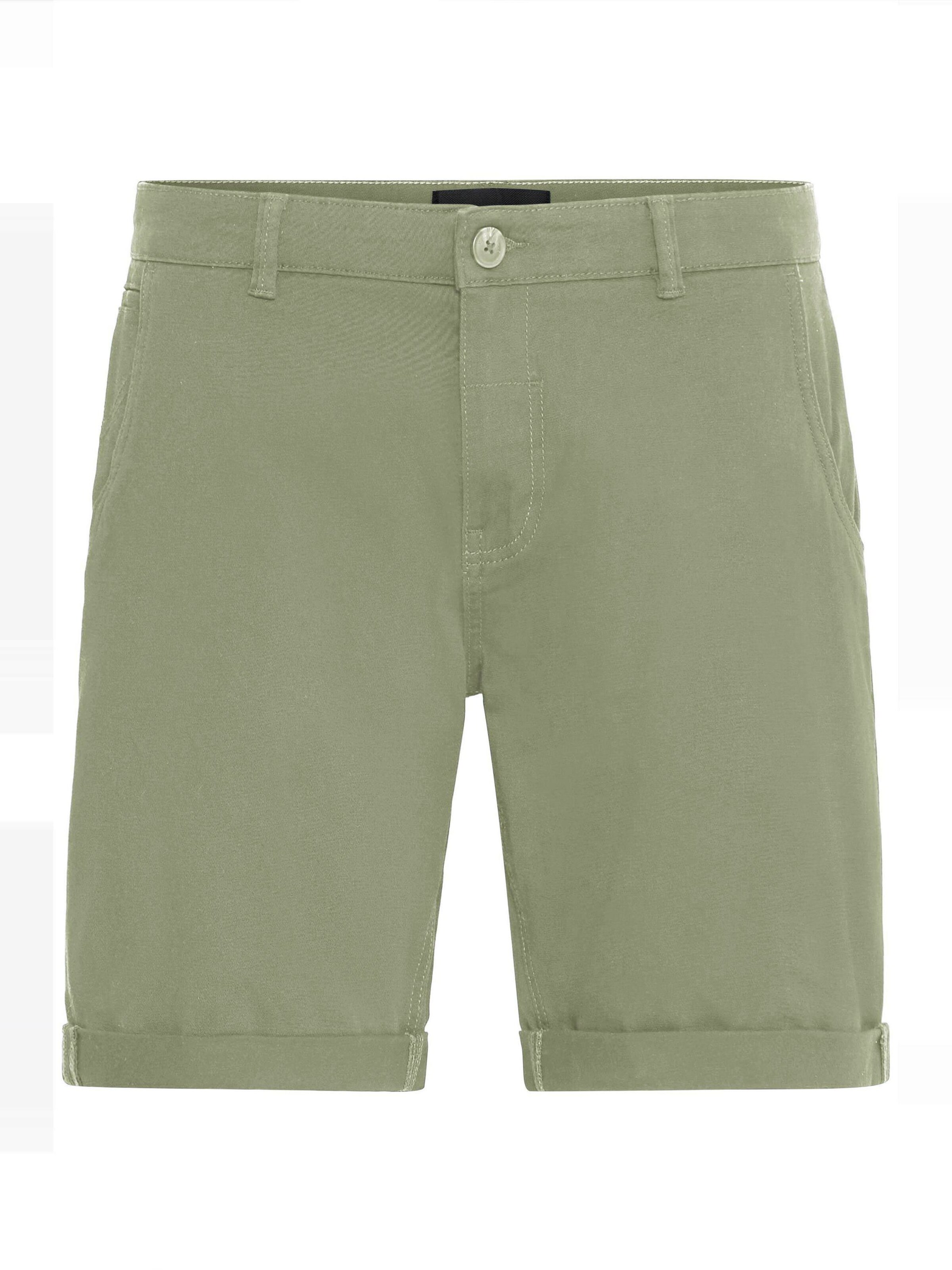 BLEND Chino ' BHShorts ' in Groen: voorkant