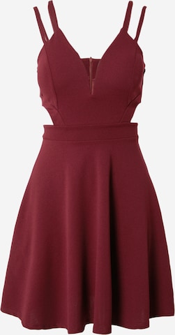 WAL G. Φόρεμα κοκτέιλ 'MILLY' σε κόκκινο: μπροστά
